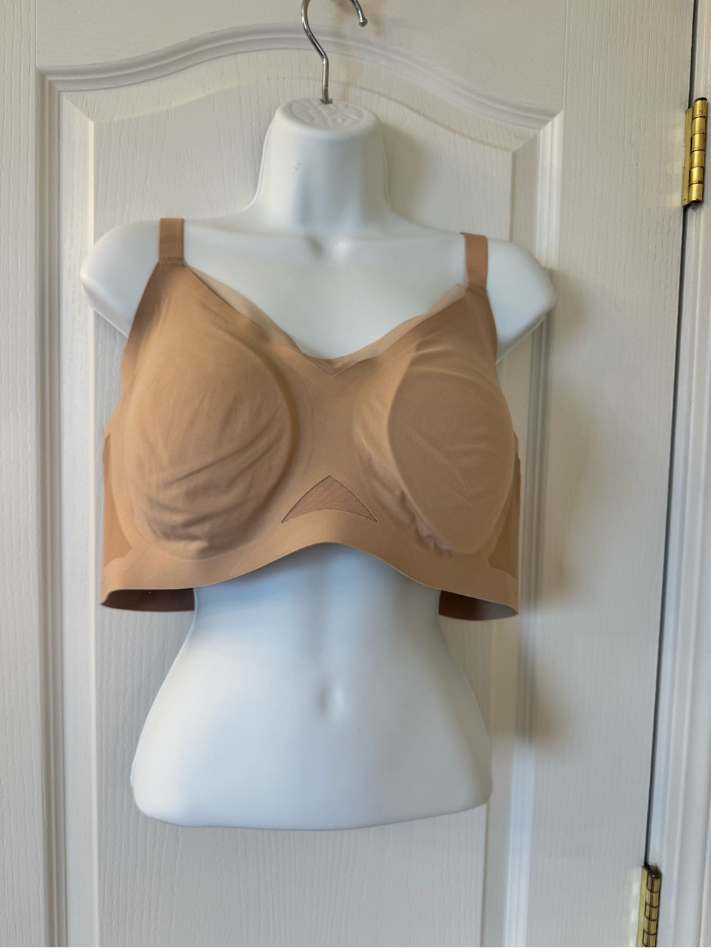 Honeylove Wireless Lift Bra Shapewear Bra Nude Beige 2X Smoothing Support